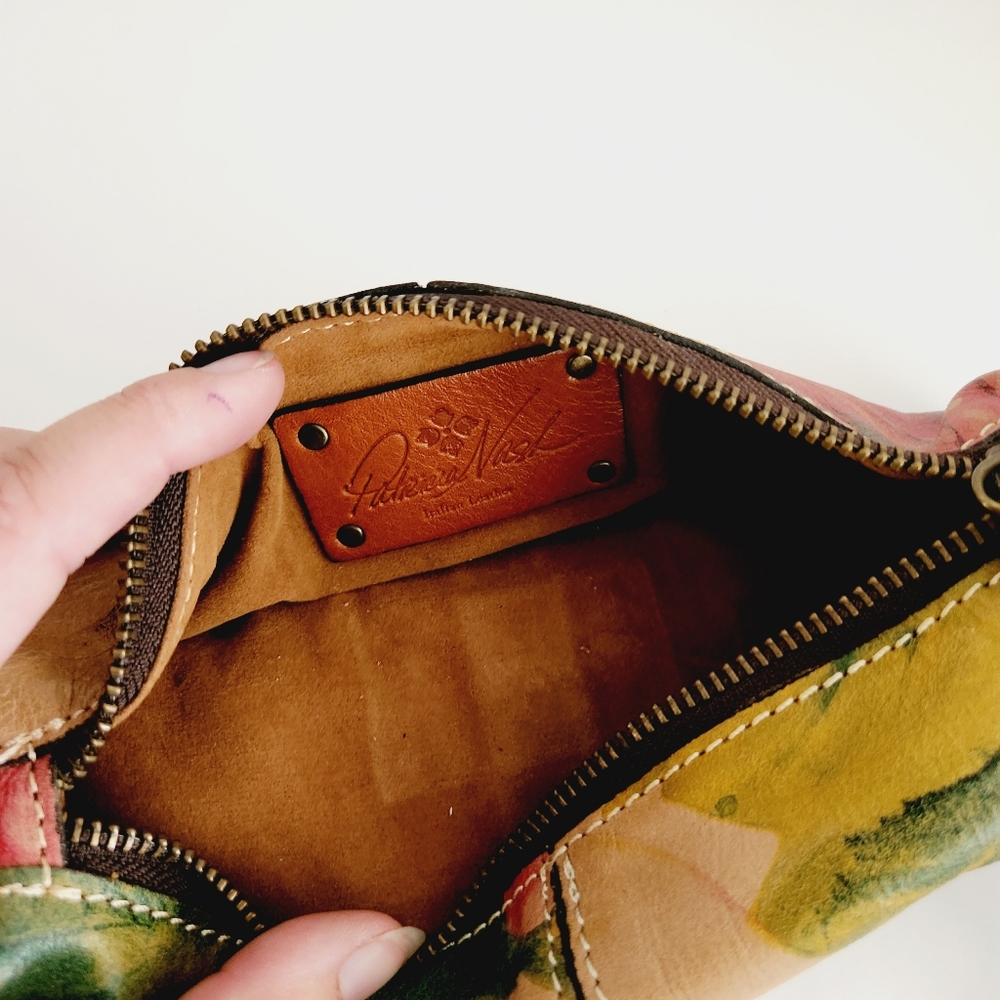 Patricia Nash Leather Wristlet Zipper Pouch - Picture 4 of 4